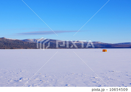 阿寒湖　ワカサギ釣り 10654509