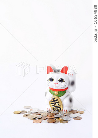 小銭と招き猫 10654989