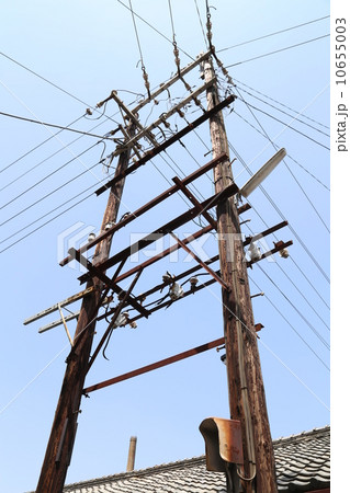 富岡製糸場　電柱　 10655003