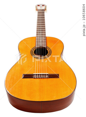 wooden body of spanish acoustic guitar 10658604