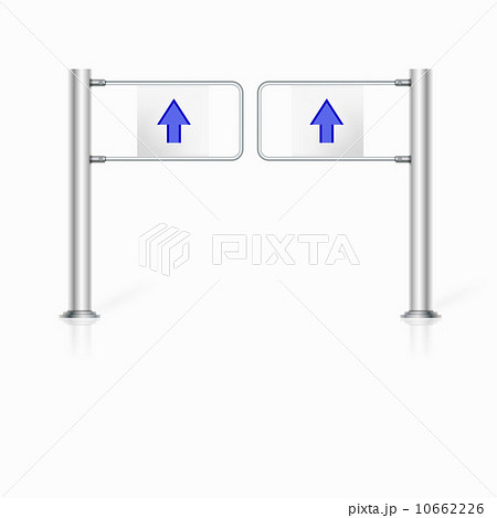 Illustration of turnstile 10662226