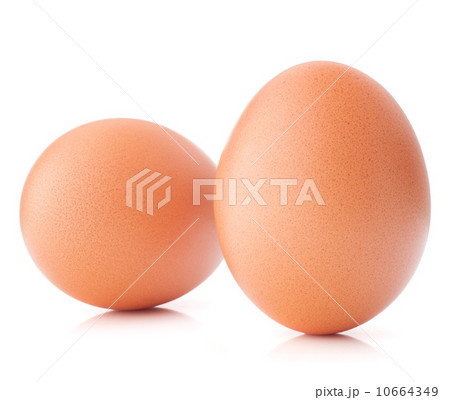 Egg isolated on white background cutout Egg isolated on white background cutout 10664349