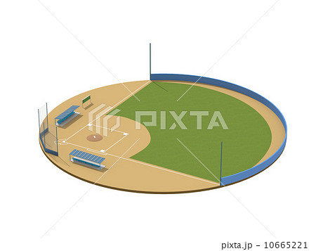 野球場のイラスト素材