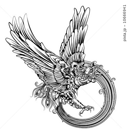 Phoenix bird or eagle Phoenix bird or eagle 10666941
