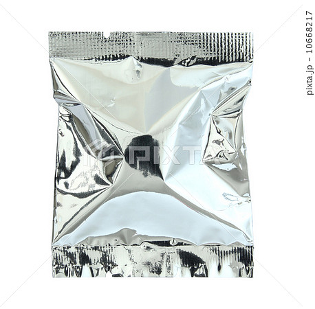 Foil package isolated on white background with clipping path Foil package isolated on white background with clipping path 10668217