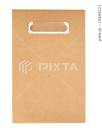 Brown paper bag isolated on white with clipping path Brown paper bag isolated on white with clipping path 10668221