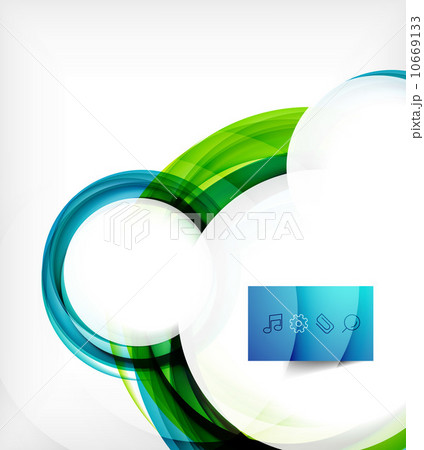 Vector colorful swirl motion design concept Vector colorful swirl motion design concept 10669133