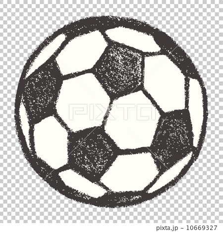 サッカーボールのイラスト素材 10669327 Pixta