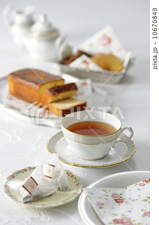 白いアフタヌーンティー 10670849