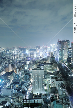 東京夜景：汐留周辺 10672770