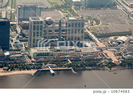 お台場を空撮 10674083