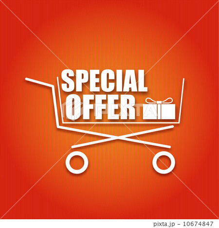 Shopping cart on a bright background Shopping cart on a bright background 10674847