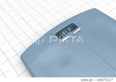 Weight scale with word HELP 10675227