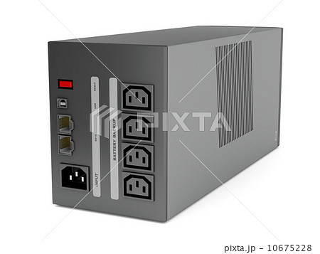 UPS on white background 10675228