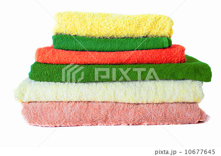 terry Towels on white 10677645