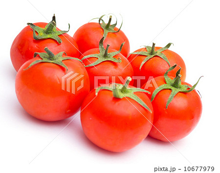 Red tomatoes isolated on a white background 10677979