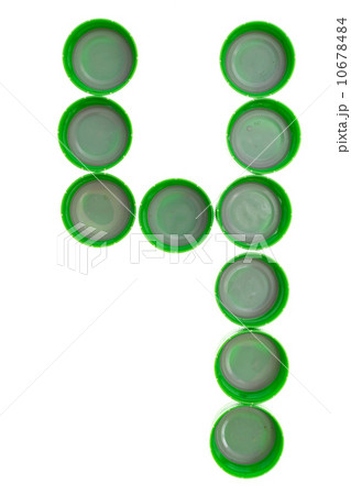 The numbers of cork from a lemonade 10678484