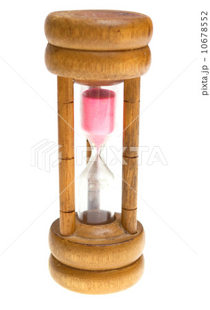 Hourglass on white 10678552