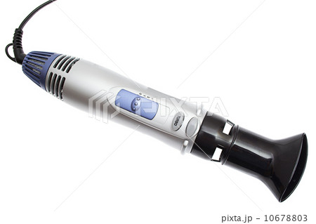 Hair dryer isolated on white 10678803