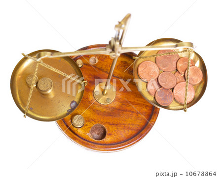 Brass scales of justice. 10678864