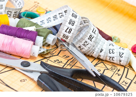 still life various sewing accessories in the scheme still life various sewing accessories in the scheme 10679325