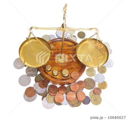 scales and coins scales and coins 10680027