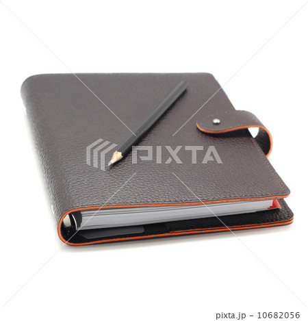 Notebook with pencil 10682056