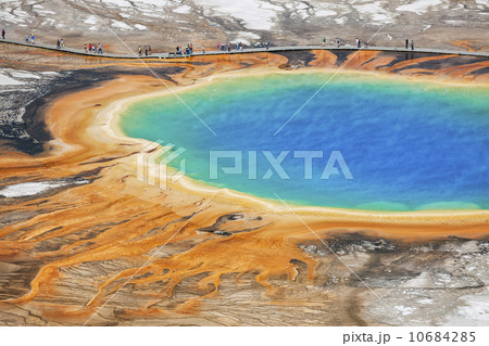 Midway Geyser Basin, Grand Prismatic Spring Midway Geyser Basin, Grand Prismatic Spring 10684285
