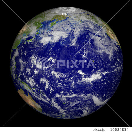 Digitally generated image of planet earth 10684854