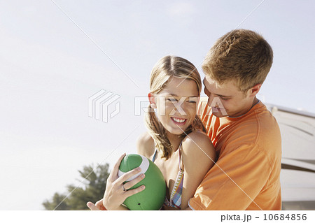 Rear view of woman 10684856