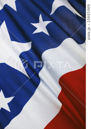 Close-up of American flag 10685069
