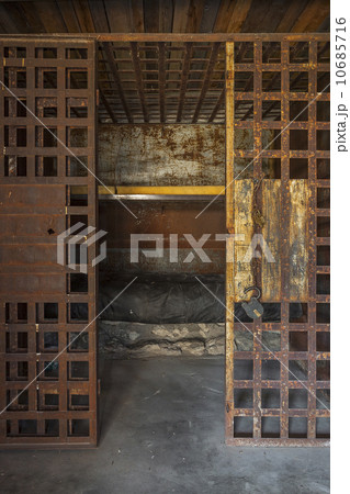 Antique prison cell 10685716