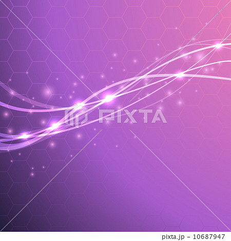 Speed waves - bright background with sparkles 10687947
