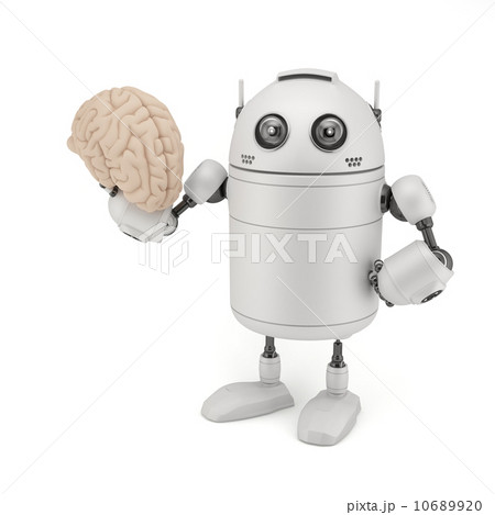 Robot with Brain. Robot with Brain. 10689920