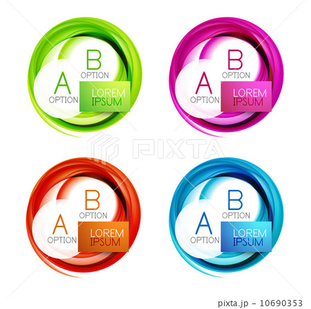 Web design circle boxes for web promotion Web design circle boxes for web promotion 10690353