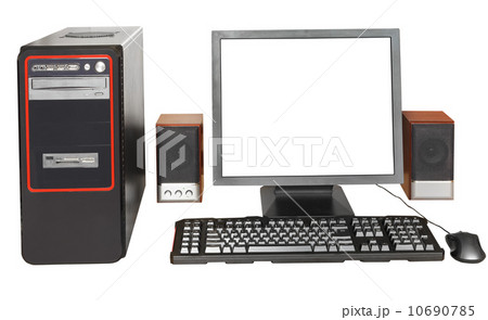desktop computer with cut out display desktop computer with cut out display 10690785