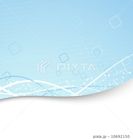 Modern folder template - blue geometry 10692150