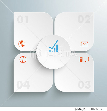 Round White Quadrates Template 4 Options Centre PiAd Round White Quadrates Template 4 Options Centre PiAd 10692376