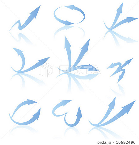 Collection design arrows template 10692496