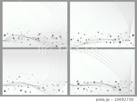 Abstract lines particles backgrounds set Abstract lines particles backgrounds set 10692730
