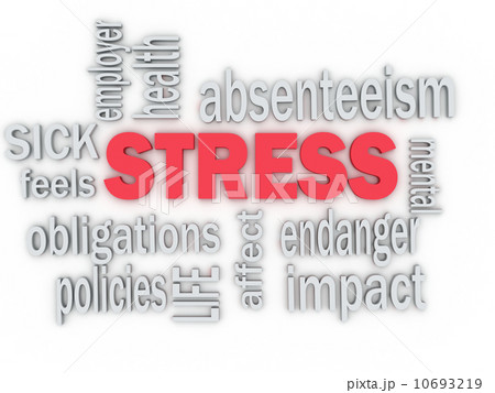 3d imagen concept wordcloud illustration of work stress 3d imagen concept wordcloud illustration of work stress 10693219