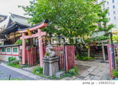 柳森神社の境内 10693312