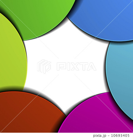 six circles infographic six circles infographic 10693405