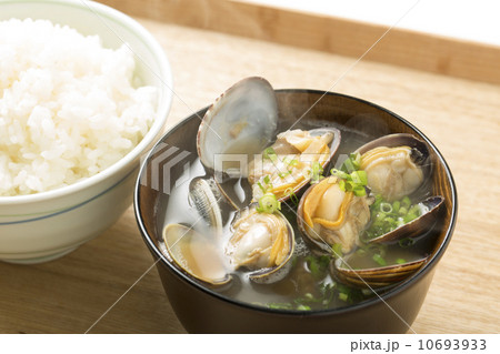 あさりの味噌汁、 10693933