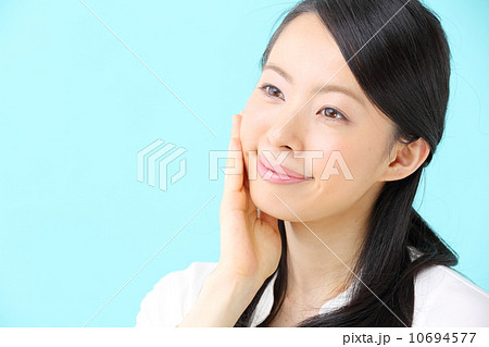 女性・ブルーバック 10694577