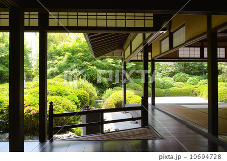 丈山苑　詩泉閣　南庭 10694728