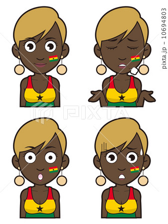 ガーナ代表サポーター1 10694803