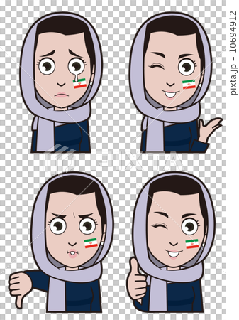 イラン代表サポーター3 イラン代表サポーター3 10694912