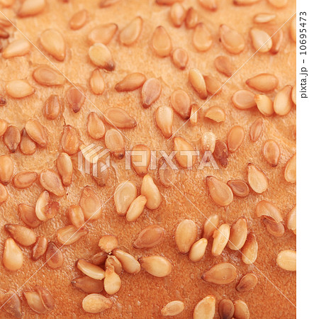 Bun with sesame seeds. Bun with sesame seeds. 10695473