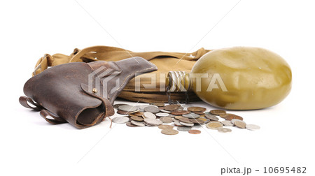 Holster jar coins. 10695482